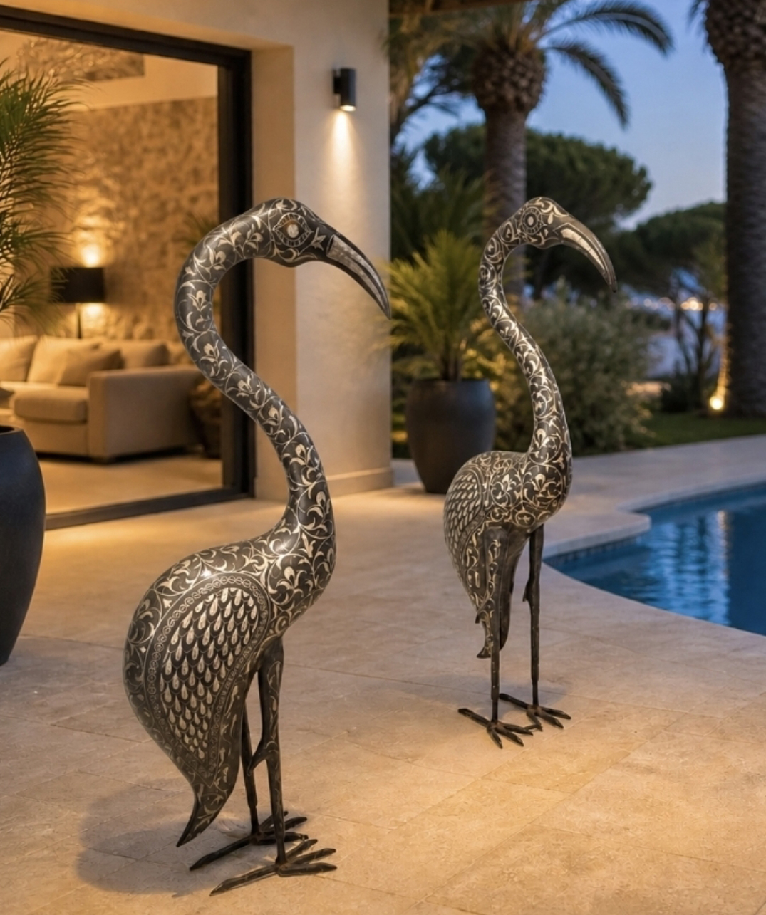 Couple de Hérons
